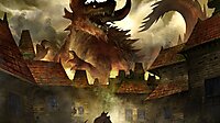 You Look Upon The Tarrasque by Kekai Kotaki You Look Upon The Tarrasque by Kekai Kotaki