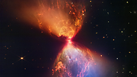 D86732996dc6d261 Fiery Hourglass As New Star Forms by JWST