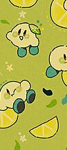 Lemon Kirby Pattern by X Xasm