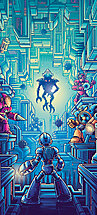 Mega Man 2 by Dan Mumford
