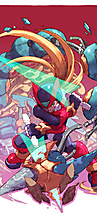  Zero and Zero Z Mega Man and 2 More Drawn by Nakayama Tooru Fb17eafd70694b193b85605db4fe8a29