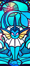Sg Ss Eevee Vaporeon Stained Glass by Sarcastic Sketches 181654631475 02