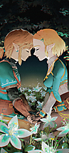  Link and Princess Zelda The Legend Of Zelda and 1 More Drawn by Tsujieiri 4c2422d67a1b805e837fbca8dea888e5