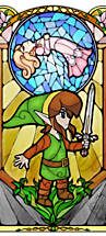 Sg Rf Adventure Of Link Stained Glass by Ranefea