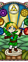Sg Rf Ocarina Of Time Stained Glass by Ranefea
