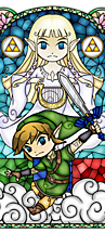 Sg Rf Skyward Sword Stained Glass by Ranefea