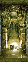 Zz Dd The Mines Of Moria by Alan Lee